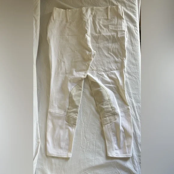 Ariat Cream Equestrian Breech Pants - Picture 4 of 5